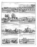 N. Bour, John Breitmeyer, August Mylius, Albert, Geo. Sunderland, Michael Greiner, Ruff, Kerby, Wayne County 1876 with Detroit